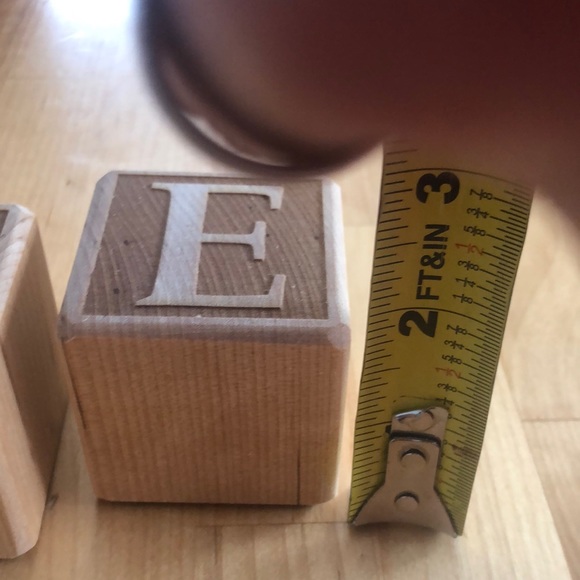 Wooden name blocks “Blake” - Picture 2 of 3